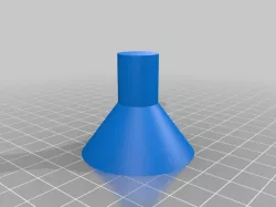 Vase Mode Lee charge-thru die powder funnel.