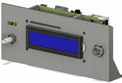 Wanhao D7 RPi brackets