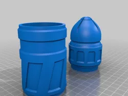 wh40k bolter round container 