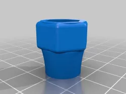 1/4" Nut Knob