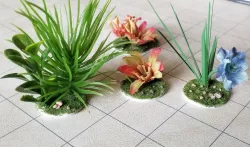 25mm Textured Plant Bases for D&D