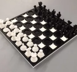 3D Printed Chess Board