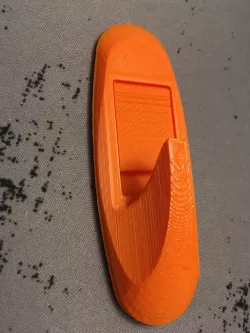 3M hook: snap on  invisible strip