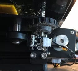 Bed leveling knob for Ender 2, small one for the rear knob