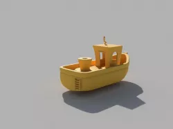 Benchy Style Tug Boat Balloon Power!