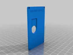 Billet Box Flat Back Panel