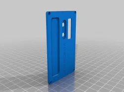 Billet Box Flat Front Panel w Windows