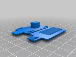 bottom cover's clip, Dolphin pool cleaner robot