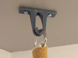 Ceiling hook for drywall anchors