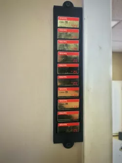 CF Wall Card Holder