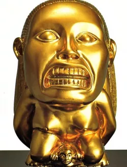 Chachapoyan Fertility Idol - Polygon Reduction