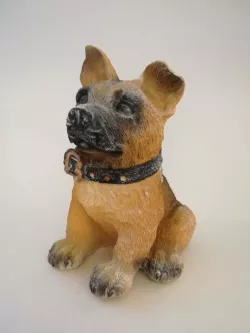 Chien assis