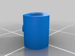 Closed-loop filament clip for flexible filaments