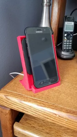 Combined Phone Stand and Wireless Charger
