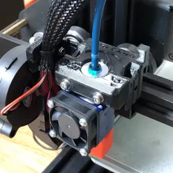 CR-10 Heavy Duty Modular 5015 Shroud with Strain Relief