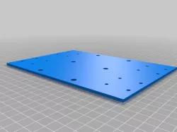 Creality CR-10 - Linear Mod MGN15 Template