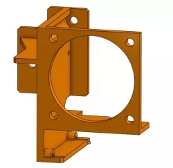 Creality Ender3 Hot end fan holder