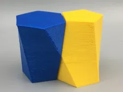 Customizable Pair of Packable Scutoids
