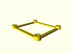 Customizable PCB Spacer Rectangle