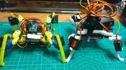 Desktop Quadruped Robot 「youtuasi」