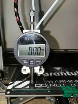 Dial gauge clamp for Tevo Tarantula