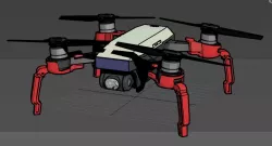 DJI Spark Foldable Spider Leg