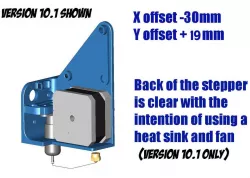 E3D Titan Aero with BLTouch or 3DTouch and cable management REMIX