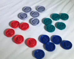 Effect Tokens Fire Poison Shield Enrage