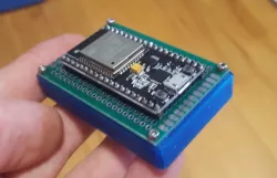 ESP32 4x6cm PCB mount