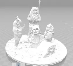Ewok Diorama