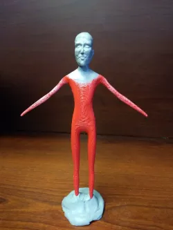 Female Humanoid Mache Sculpture Core