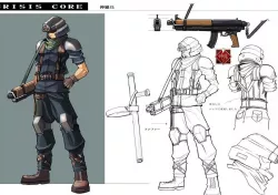 Final Fantasy Crisis Core Cloud Armor