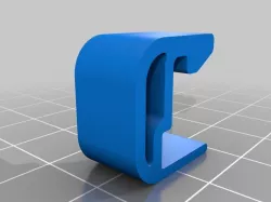 Flashforge Creator Pro 3mm Glass Bed clip