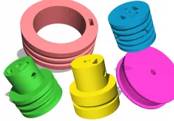 Flat Belt Pulley Creator