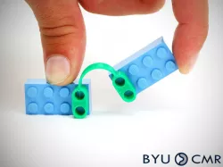 FlexLinks: Fixed-Fixed Beam - Half Circle (LEGO Compatible)