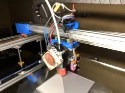 FT5 X redesign - linear rail under extrusion