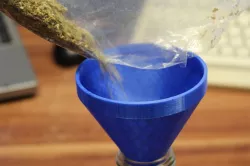 funnel for spice jar