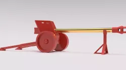 German anti tank gun Pak 43 functional