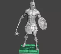 Gladiator by Redxvb - Smoothed and sliced (Choice of sword or Flail)