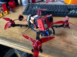 GoPro Hero 3+ mount for fpv drone