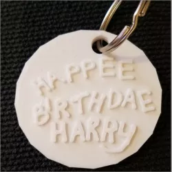 Hagrid's Birthday Cake (Keychain)