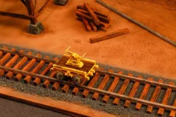 HO Scale Hand Pump Car