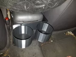 Jeep Cherokee rear cup holder