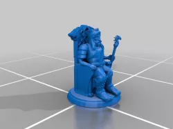 King on Throne NPC (DesktopHero3D)