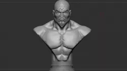 Kratos bust