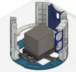 Large Battery Holder for Mr. Baddeley's R2-D2