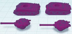 M4A3 Sherman (Late) 1/87 scale
