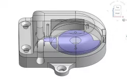 Micro Servo Valve for silicon tube 6mm OD
