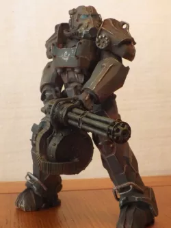 Minigun chain from Fallout 4 loading screen
