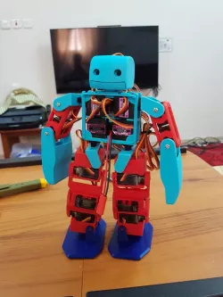 Modified Vivi Robot for MG90S servo